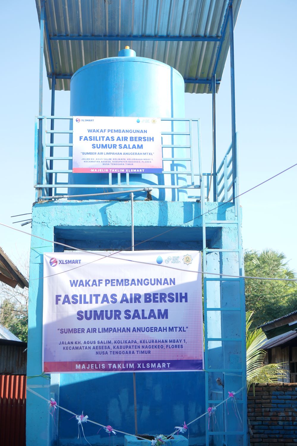 Kolaborasi Insan Bumi Mandiri, MTXL, dan Pesantren Al-Ummah Hadirkan Akses Air Bersih di NTT