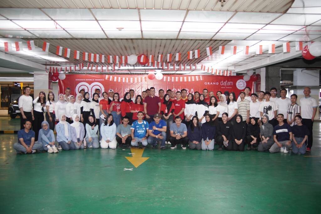 Grand Dafam Braga Bandung Gelar Kemeriahan Menyambut Hari Kemerdekaan RI KE 80