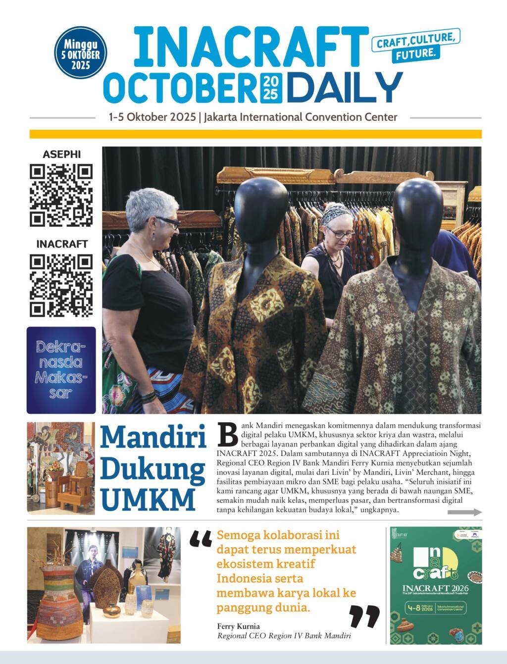 Warta Inacraft on October 2025 Day 05