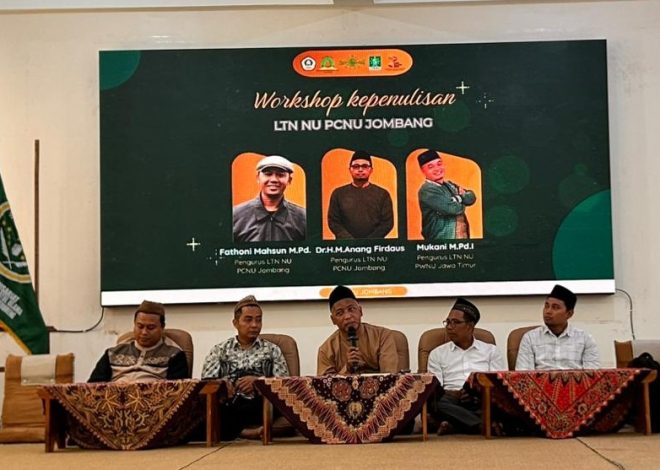 Ketua PCNU Jombang Apresiasi Semangat Literasi Kepenulisan di Tebuireng