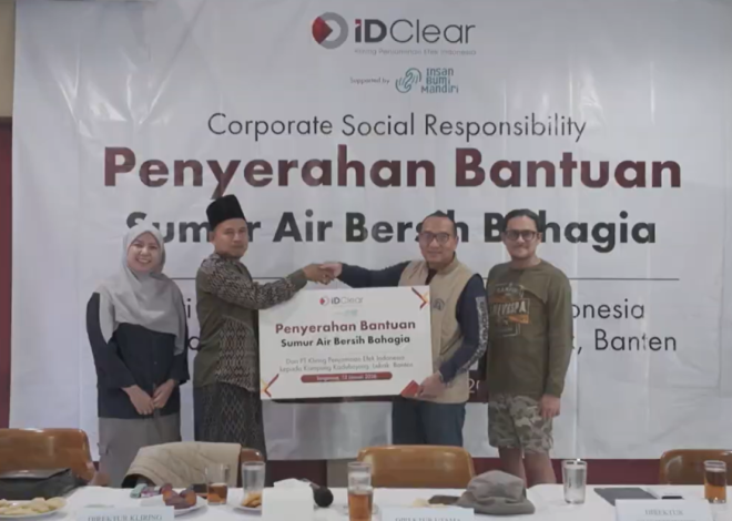 KPEI Hadirkan Sarana Air Bersih bagi Warga Kampung Kadubojong, Banten