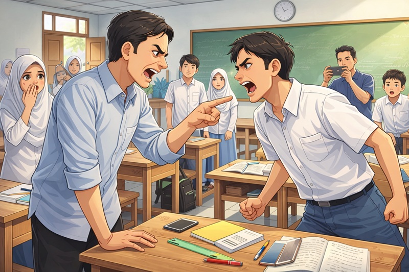 Ketika Adab Menjauh dari Ruang Kelas