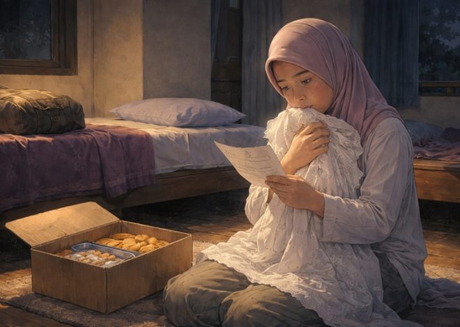 Mukenah Putih untuk Hari Raya