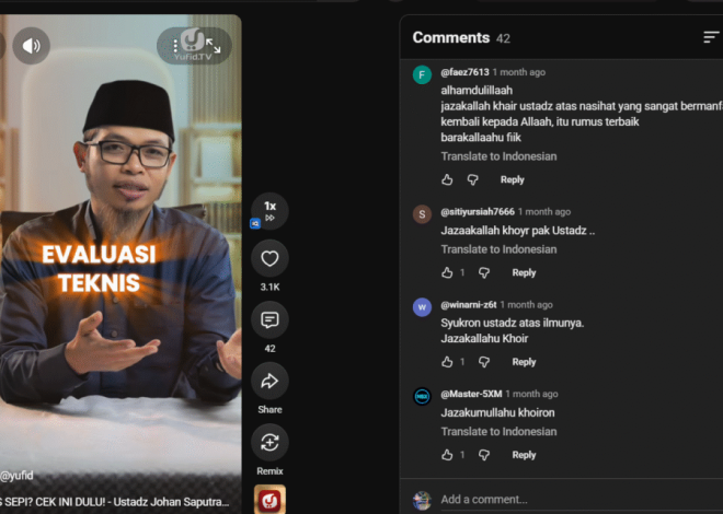 Laporan Produksi Yufid – Juli 2026 – KonsultasiSyariah.com